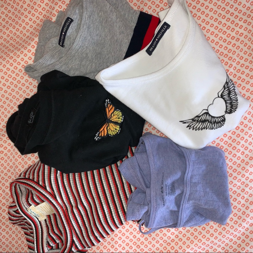 BRANDY MELVILLE CLOSET CLEAN!